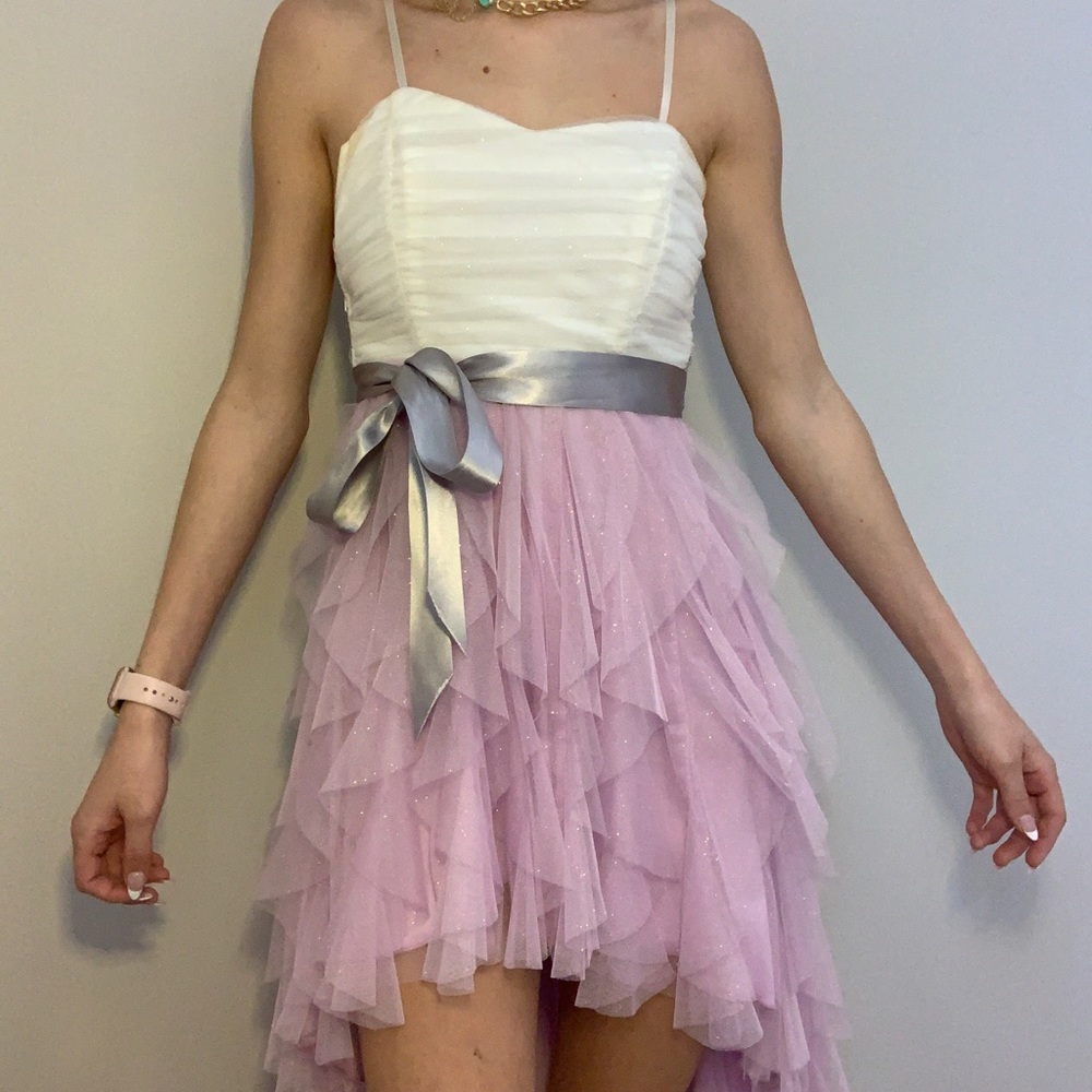 High Low Grad Dress - Picture 2 of 12